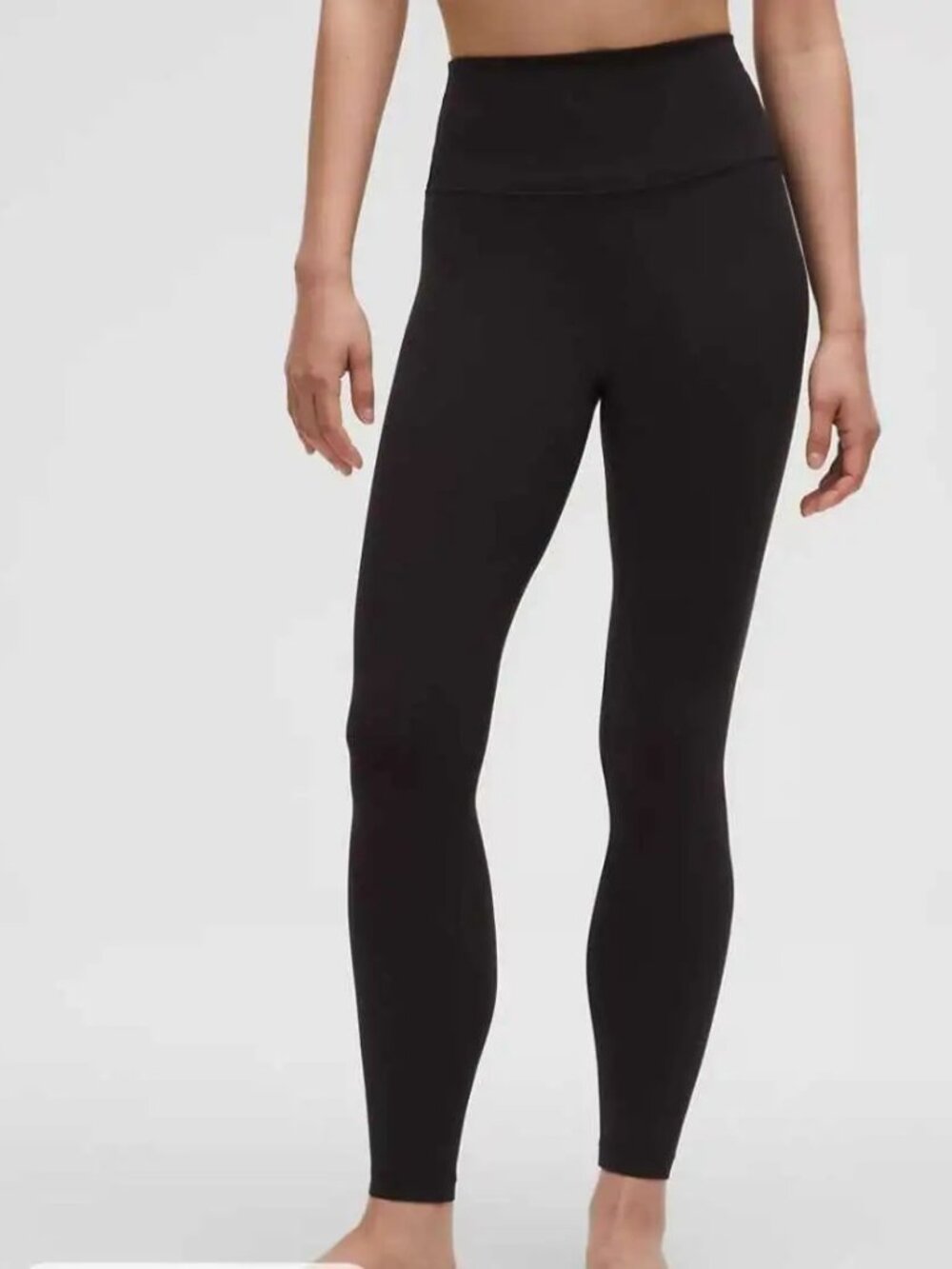 Women's Black High Waist Ponte Leggings